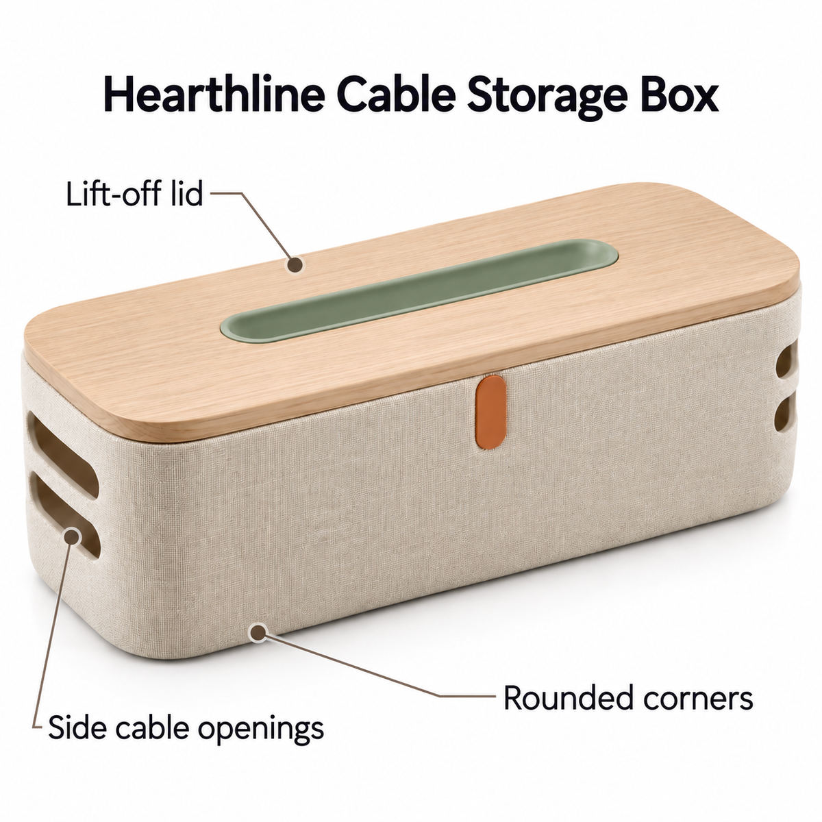 Hearthline Cable Storage Box
