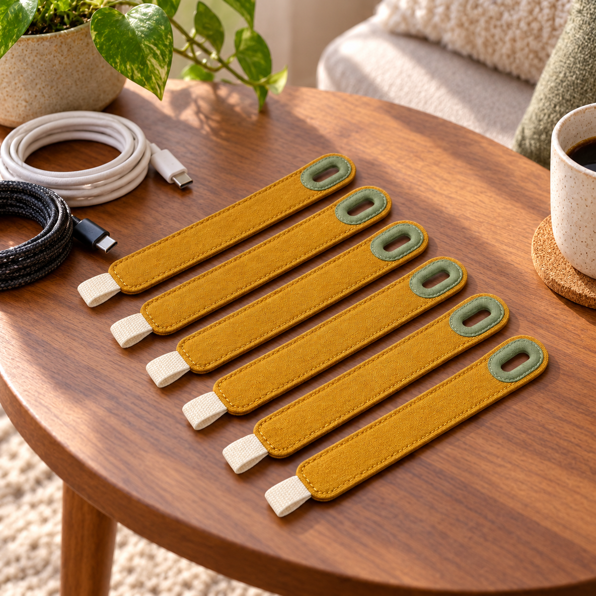 Petalbind Six-Piece Cable Tie Set