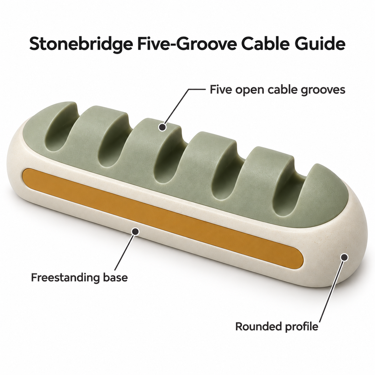 Stonebridge Five-Groove Cable Guide