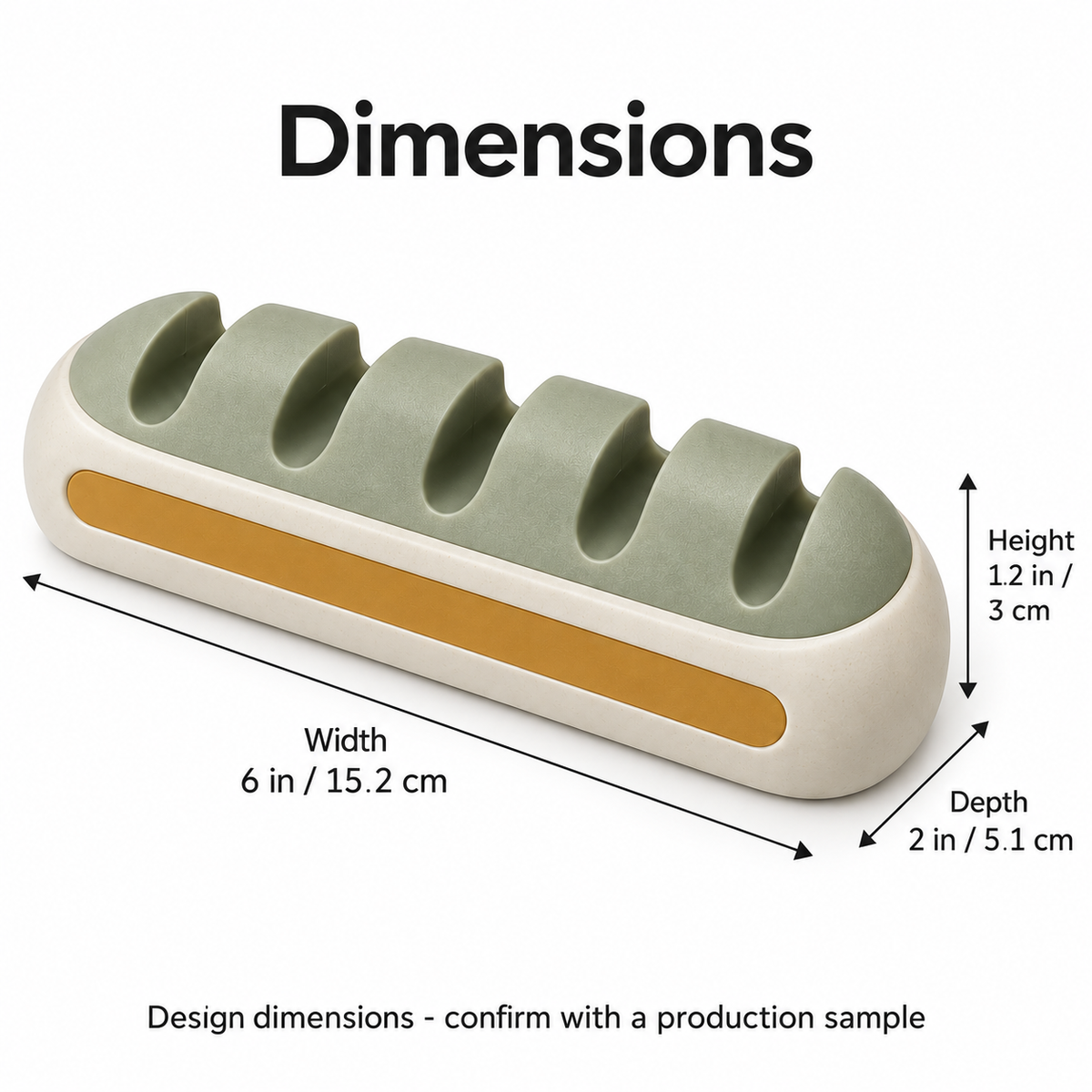 Stonebridge Five-Groove Cable Guide