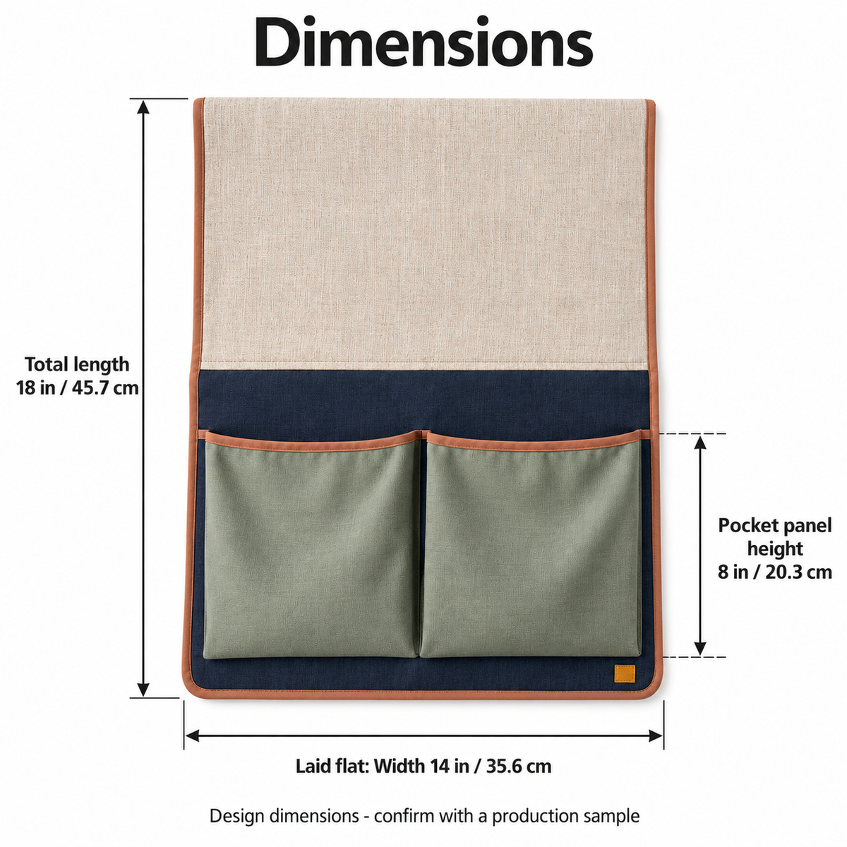 Bedhaven Hanging Device Pocket