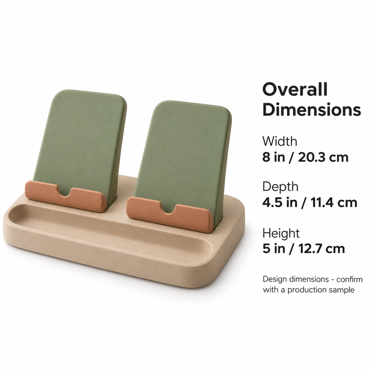 Twinbay Two-Phone Dock